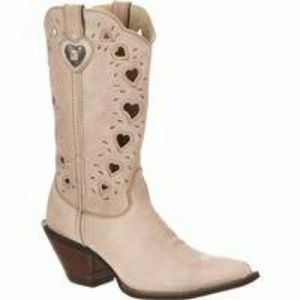 NWOT Crush by Durango Scallop Heart Lace Boot